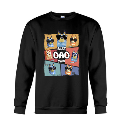 Best Dad Ever - Personalized Father T-shirt And Hoodie