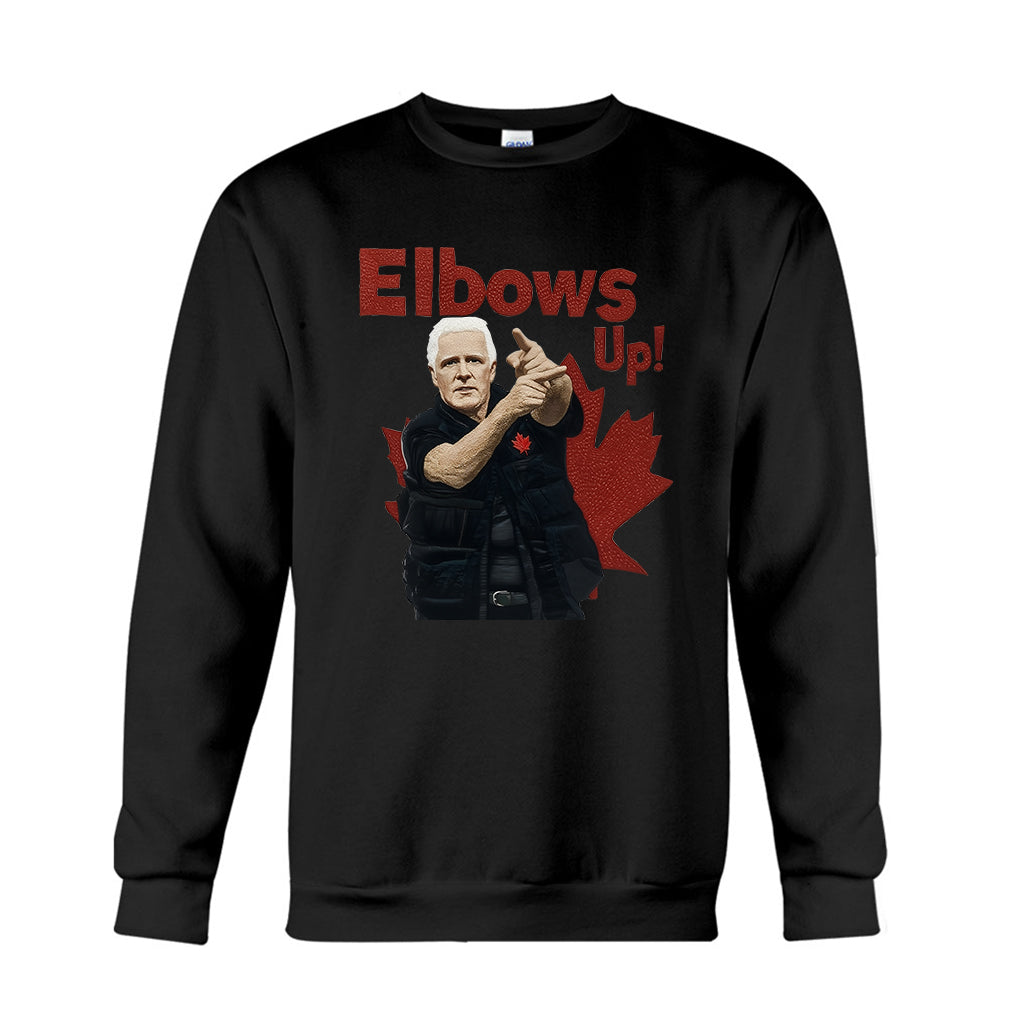 Elbows Up Canadians - T-shirt And Hoodie
