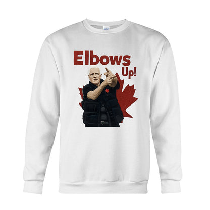 Elbows Up Canadians - T-shirt And Hoodie