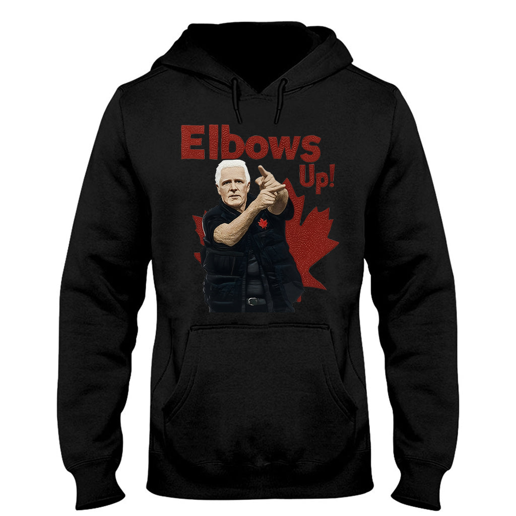 Elbows Up Canadians - T-shirt And Hoodie