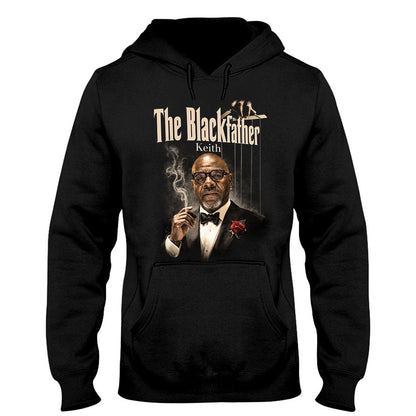 The Blackfather - Personalized Father T-shirt And Hoodie