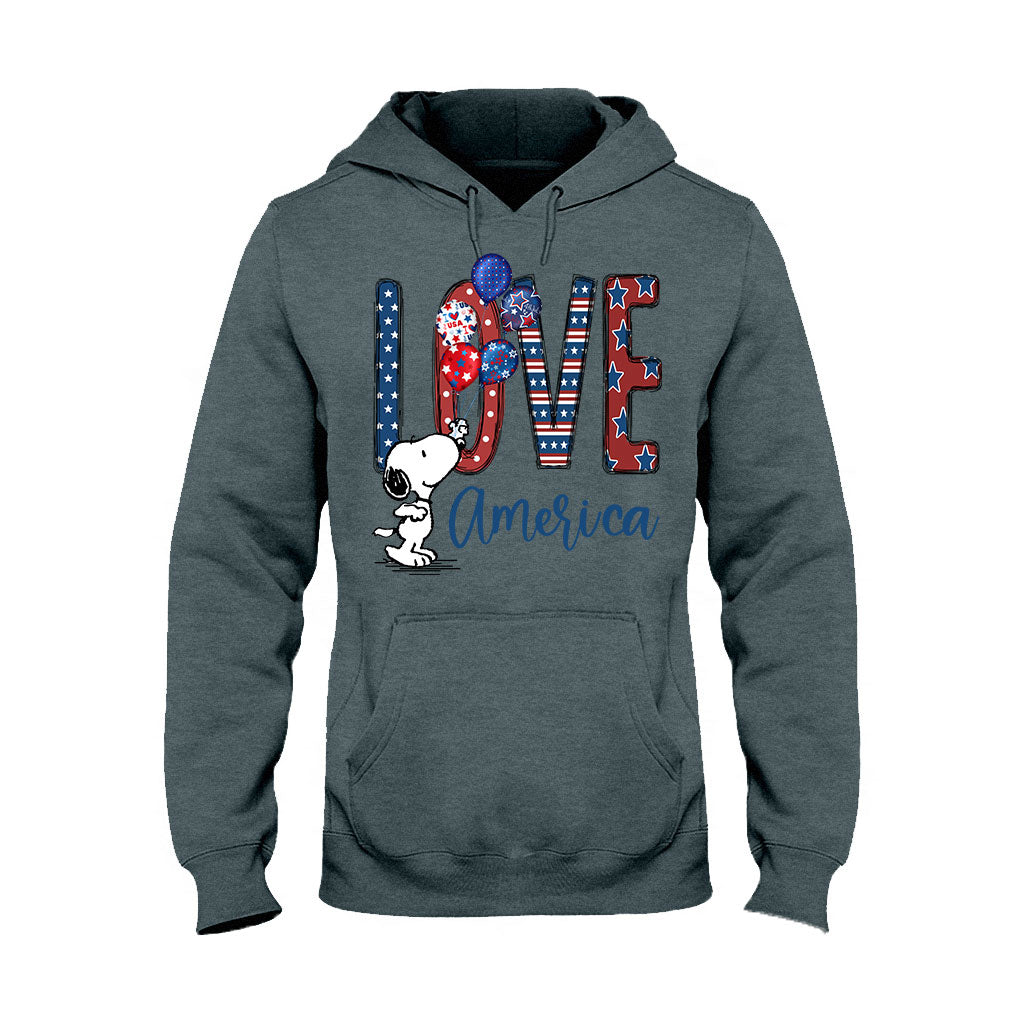 Love - Independence Day T-shirt and Hoodie