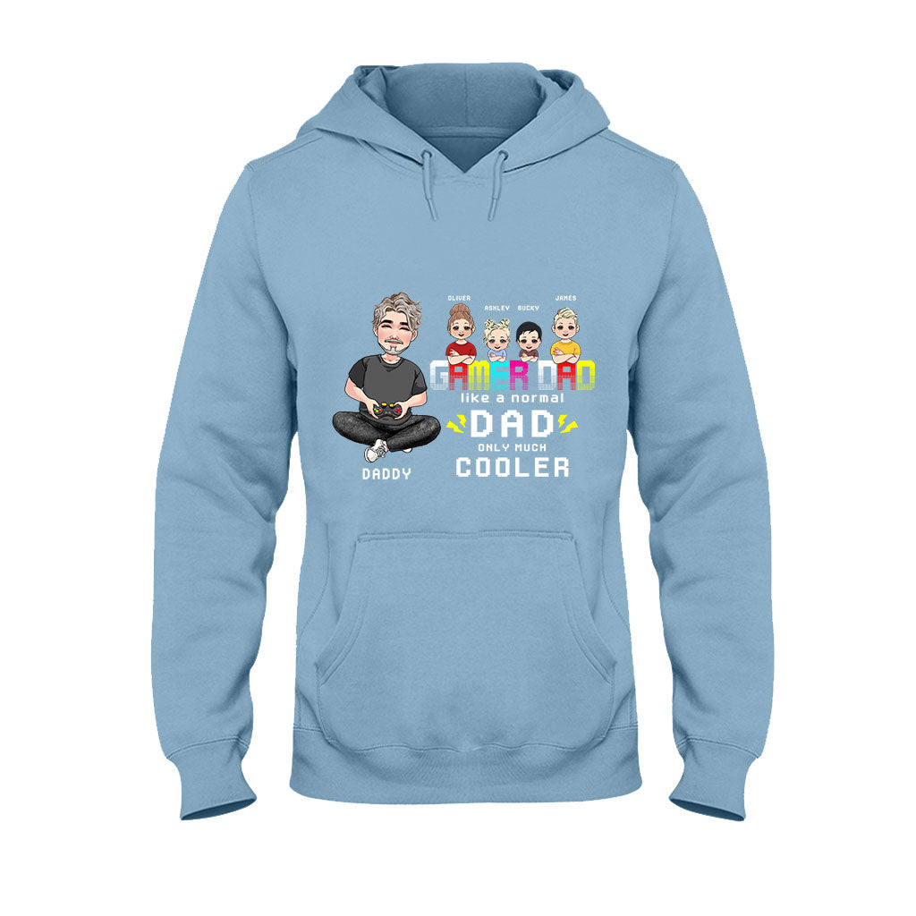 Gamer Dad - Personalized Video Game T-shirt and Hoodie