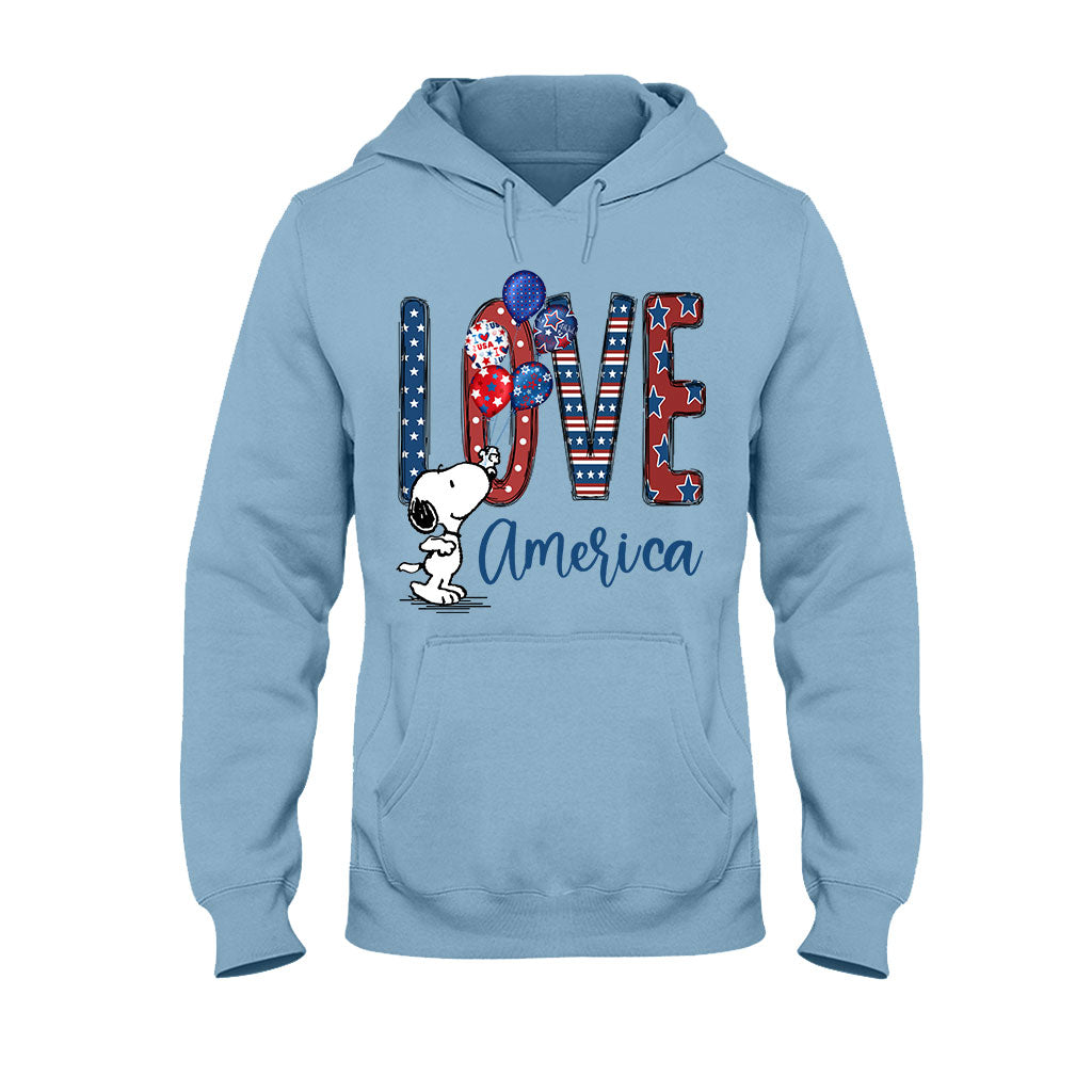 Love - Independence Day T-shirt and Hoodie