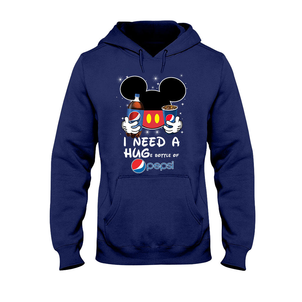 I Need A Hug Funny Blue Soft Drink T-shirt and Hoodie