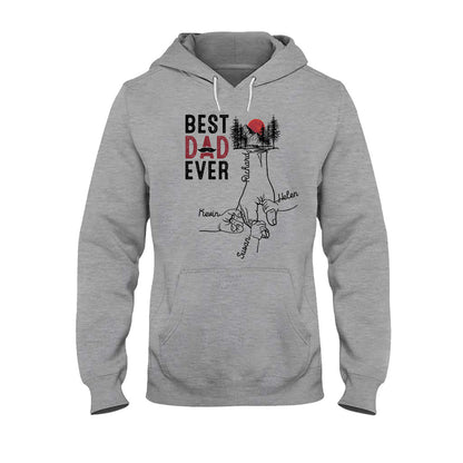 Best Dad Ever - Personalized Father T-shirt and Hoodie