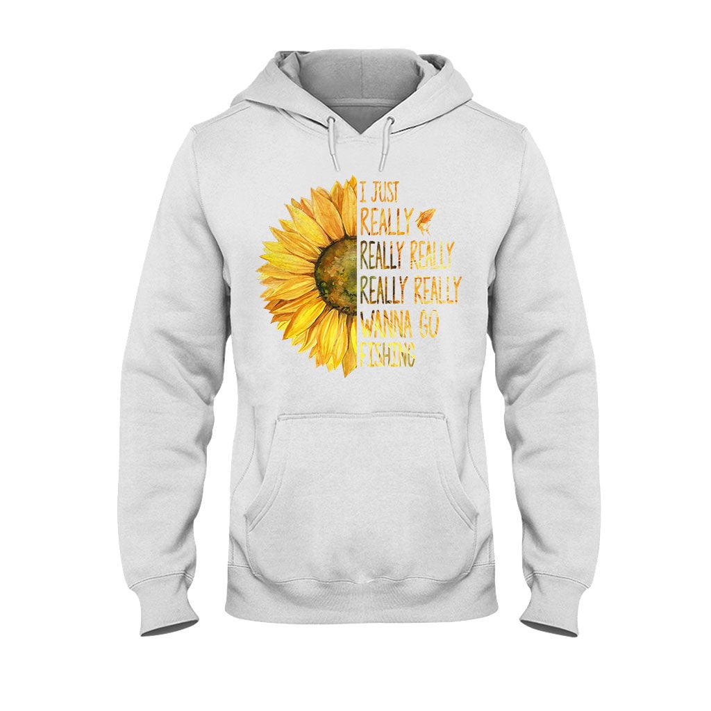 I Just Really Want To Go Fishing - T-shirt and Hoodie 1121