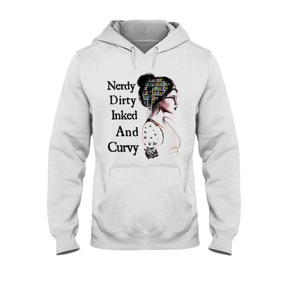 Nerdy Dirty  - Book T-shirt And Hoodie 062021