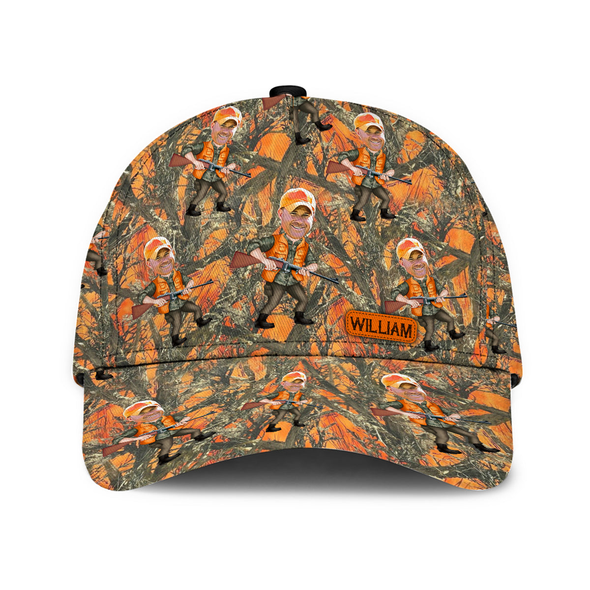 Photo Inserted Hunter - Personalized Hunting Classic Cap