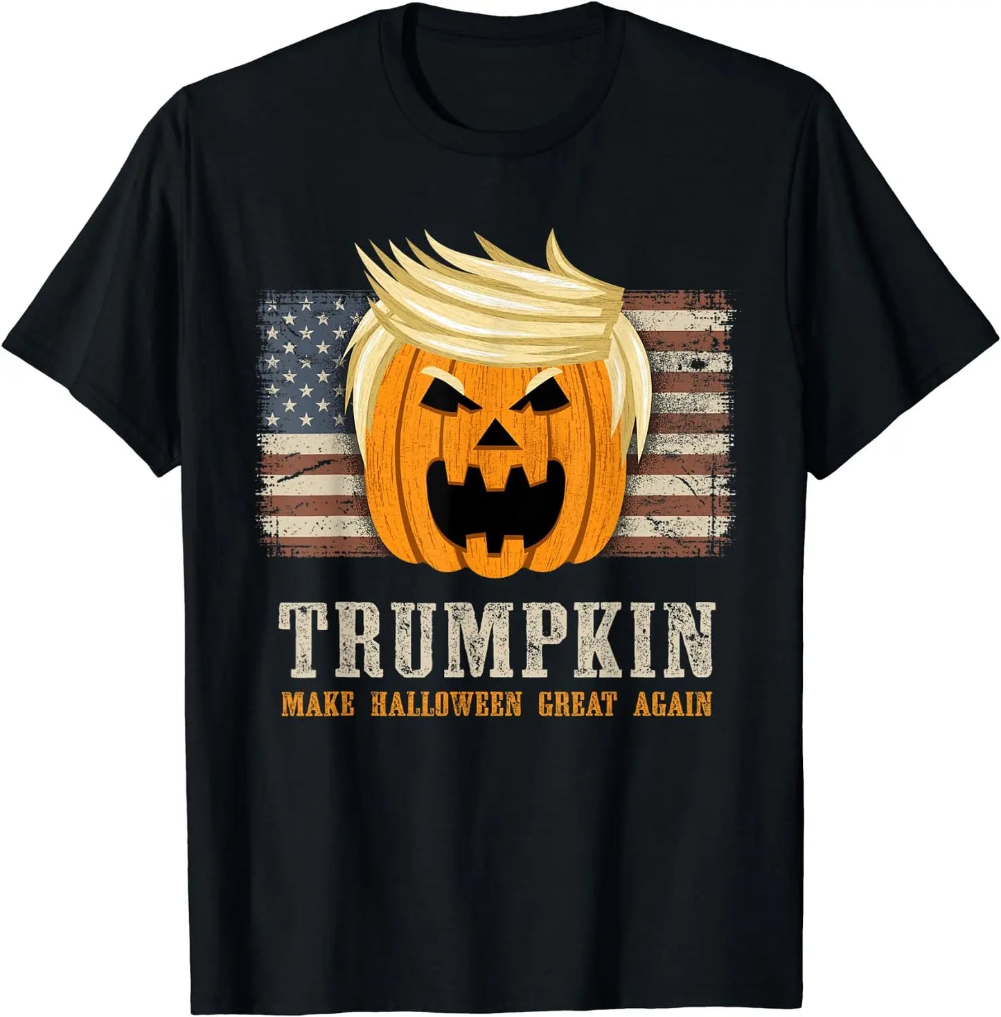 Waiting For Trump 2024 Trumpkin Funny T-Shirt Printed Graphic Clothing T-shirt & Hoodie