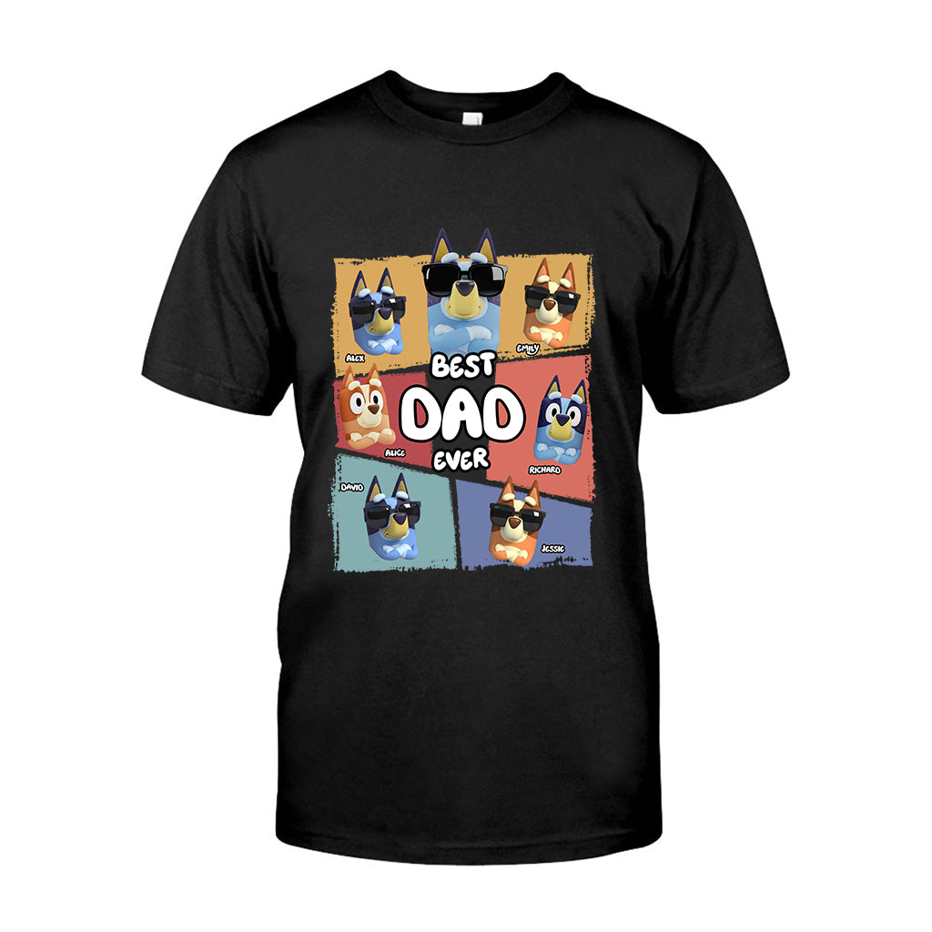 Best Dad Ever - Personalized Father T-shirt And Hoodie