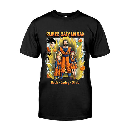 Legendary Super Power Father - Personalized Seven Balls T-shirt And Hoodie