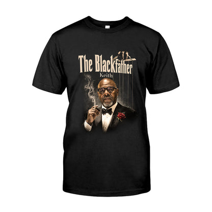 The Blackfather - Personalized Father T-shirt And Hoodie