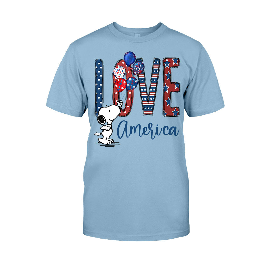 Love - Independence Day T-shirt and Hoodie