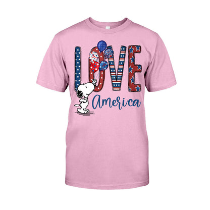 Love - Independence Day T-shirt and Hoodie