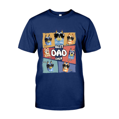 Best Dad Ever - Personalized Father T-shirt And Hoodie