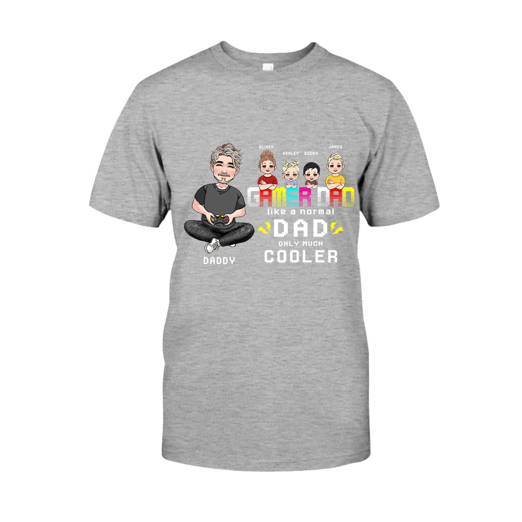 Gamer Dad - Personalized Video Game T-shirt and Hoodie
