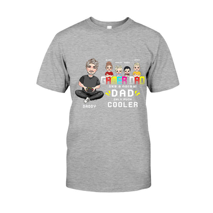 Gamer Dad - Personalized Video Game T-shirt and Hoodie