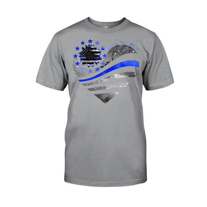 Blue Line - Police Officer T-shirt And Hoodie 062021