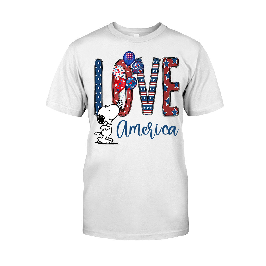 Love - Independence Day T-shirt and Hoodie
