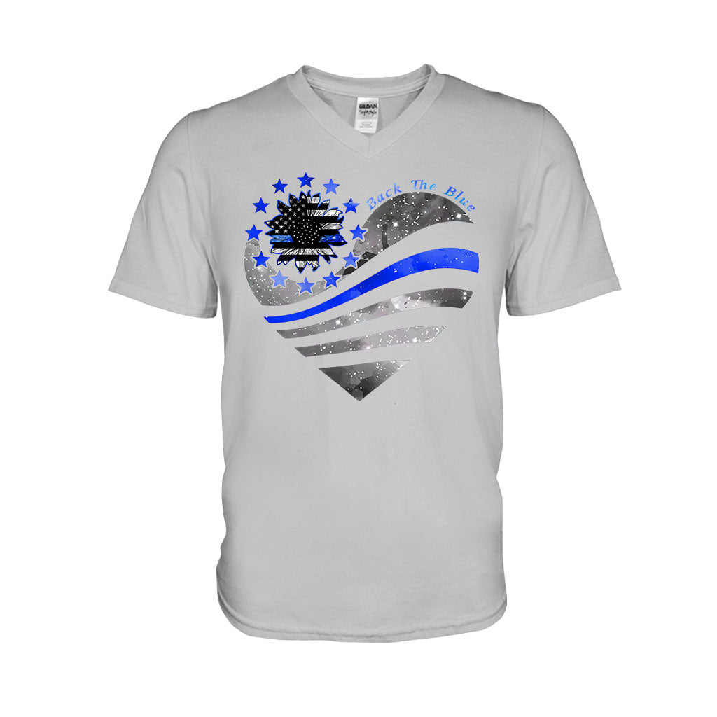 Blue Line - Police Officer T-shirt And Hoodie 062021