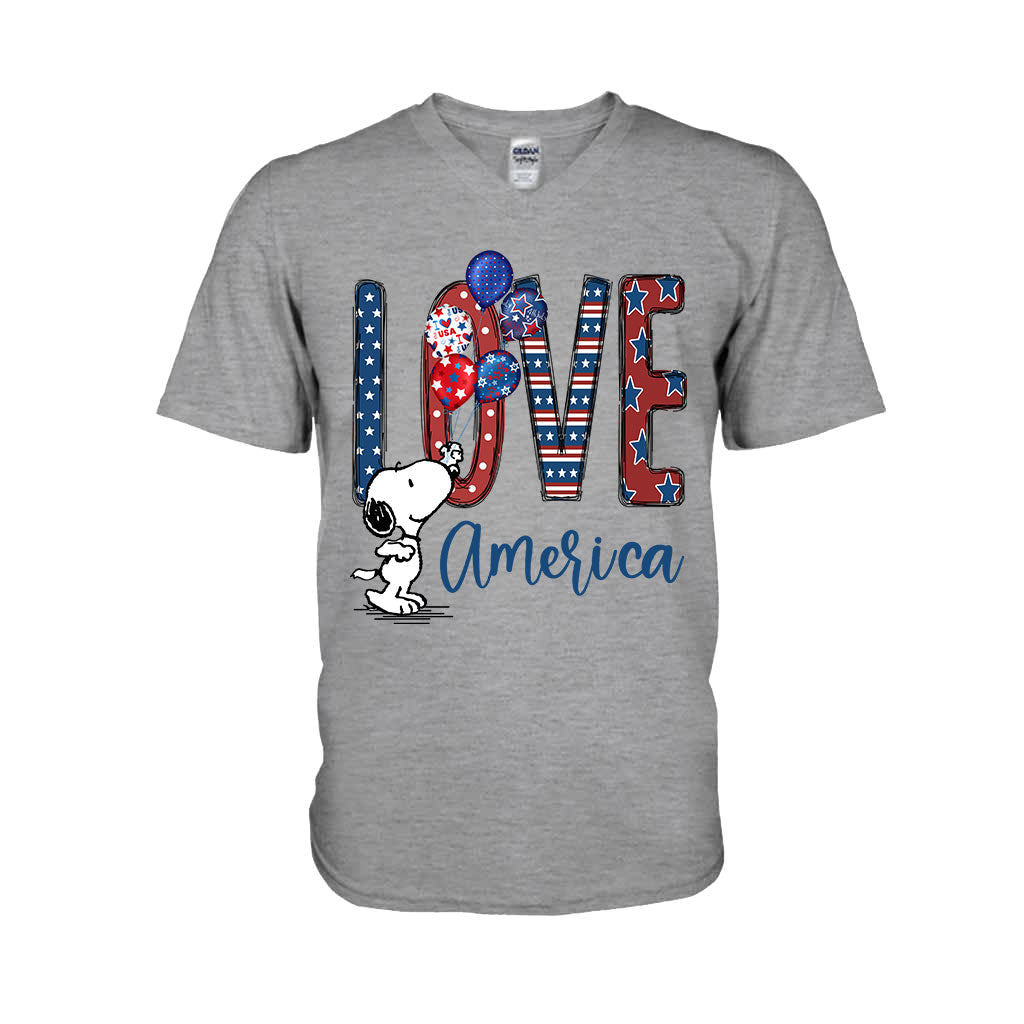 Love - Independence Day T-shirt and Hoodie