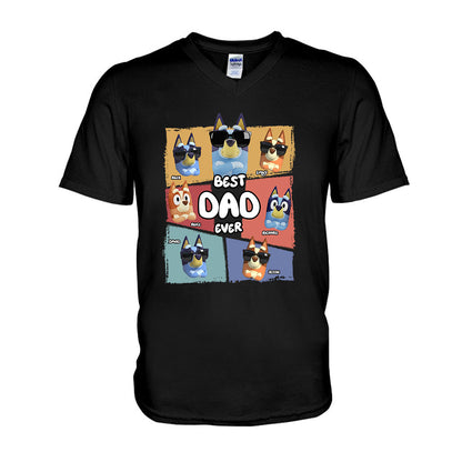 Best Dad Ever - Personalized Father T-shirt And Hoodie