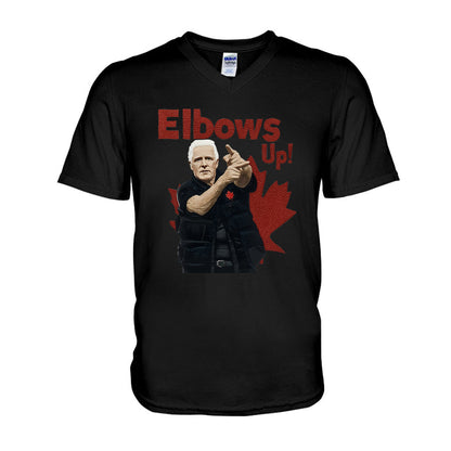 Elbows Up Canadians - T-shirt And Hoodie