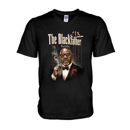 The Blackfather - Personalized Father T-shirt And Hoodie