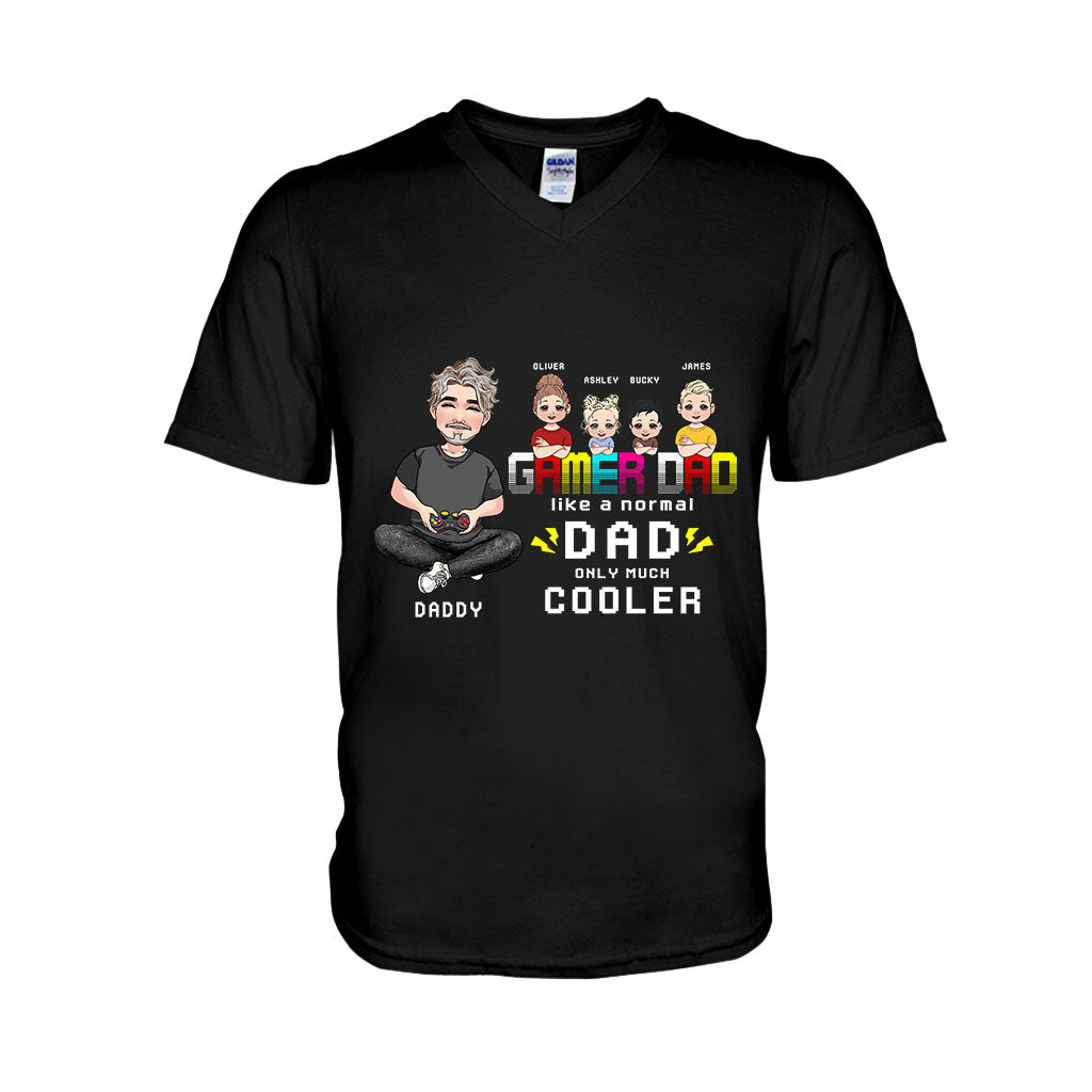 Gamer Dad - Personalized Video Game T-shirt and Hoodie