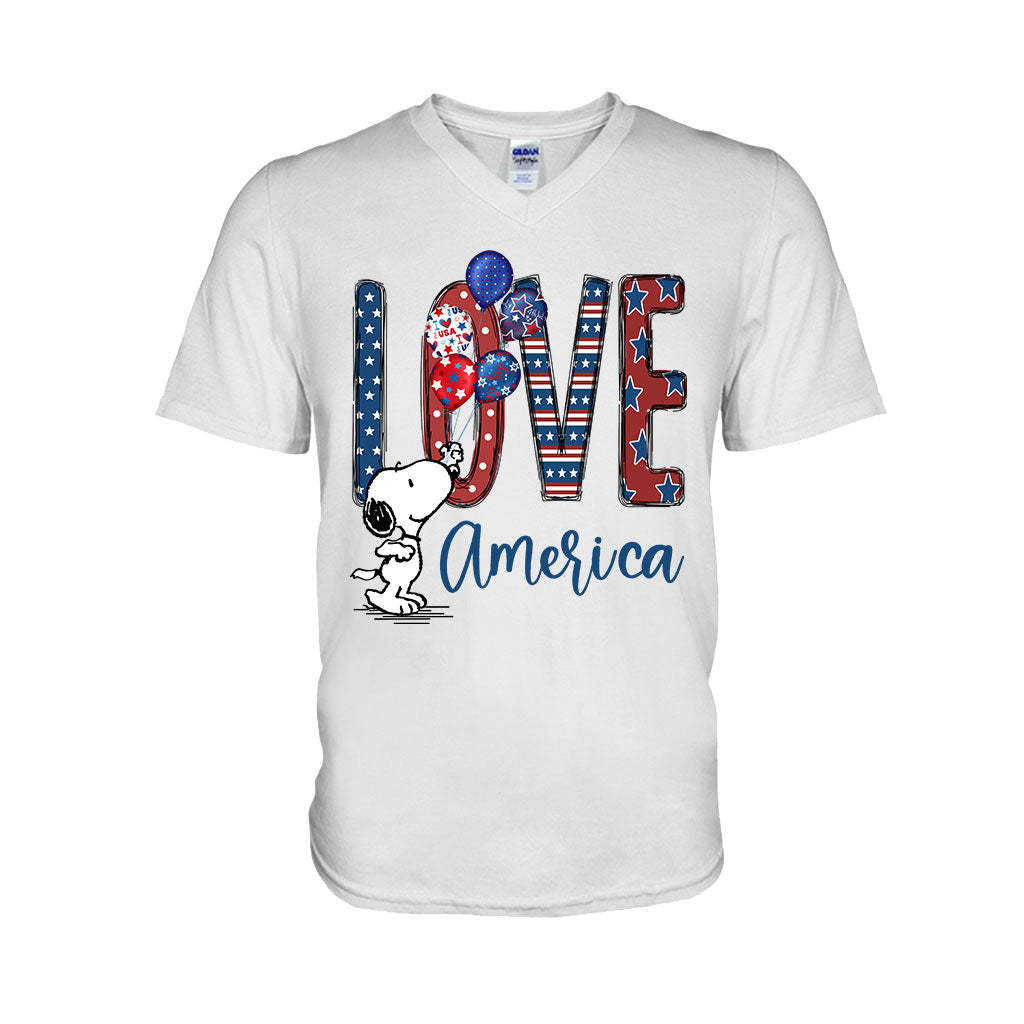 Love - Independence Day T-shirt and Hoodie