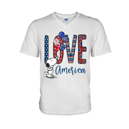 Love - Independence Day T-shirt and Hoodie