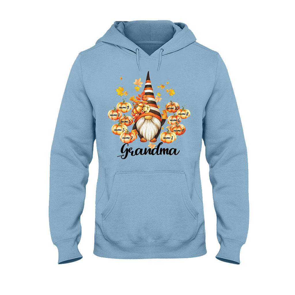 Grandma - Personalized Fall Grandma T-shirt and Hoodie