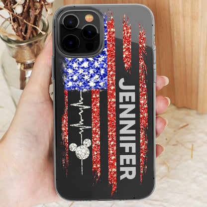 Best Day Ever - Personalized Mouse Clear Phone Case