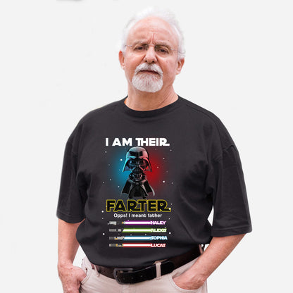 I Am Their Father - Personalized Father's Day T-shirt and Hoodie