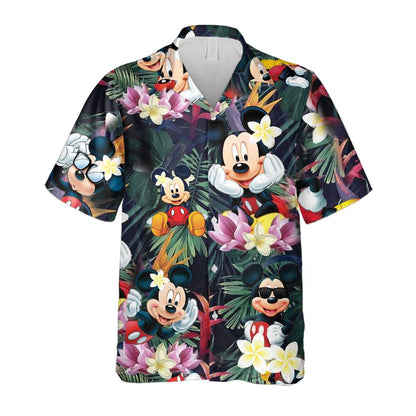 Tropical Mouse Mouse Hawaiian Shirt