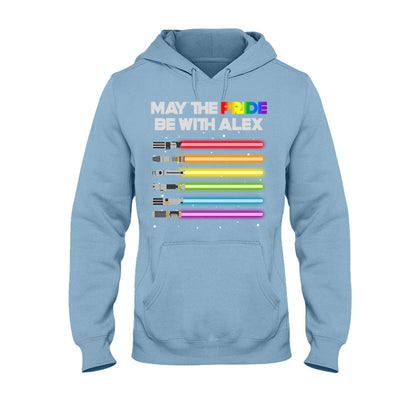 May The Pride Be With You - Personalized LGBT Support T-shirt and Hoodie