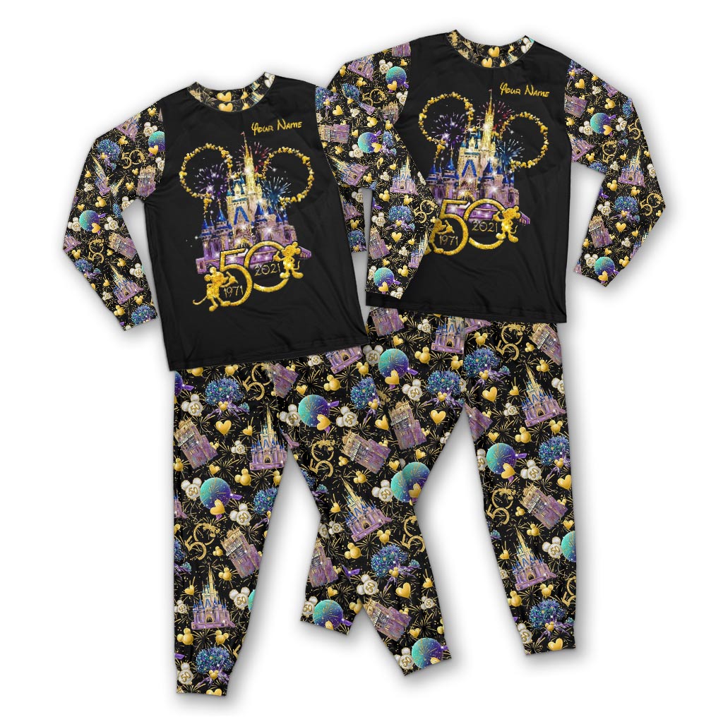 50 Years Of Magic - Personalized Mouse Pajamas Set