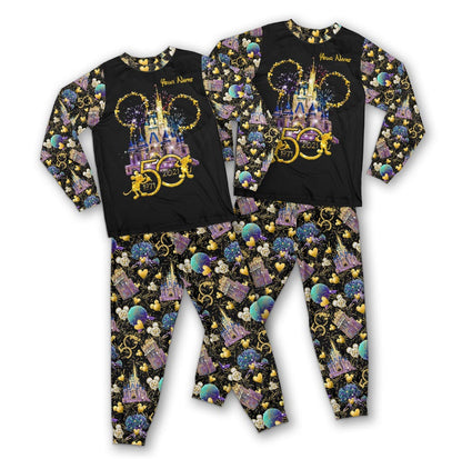 50 Years Of Magic - Personalized Mouse Pajamas Set
