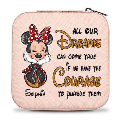 All Our Dreams Can Come True - Personalized Mouse Jewelry Box
