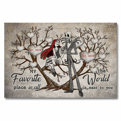 My Favorite Place - Personalized Nightmare Poster