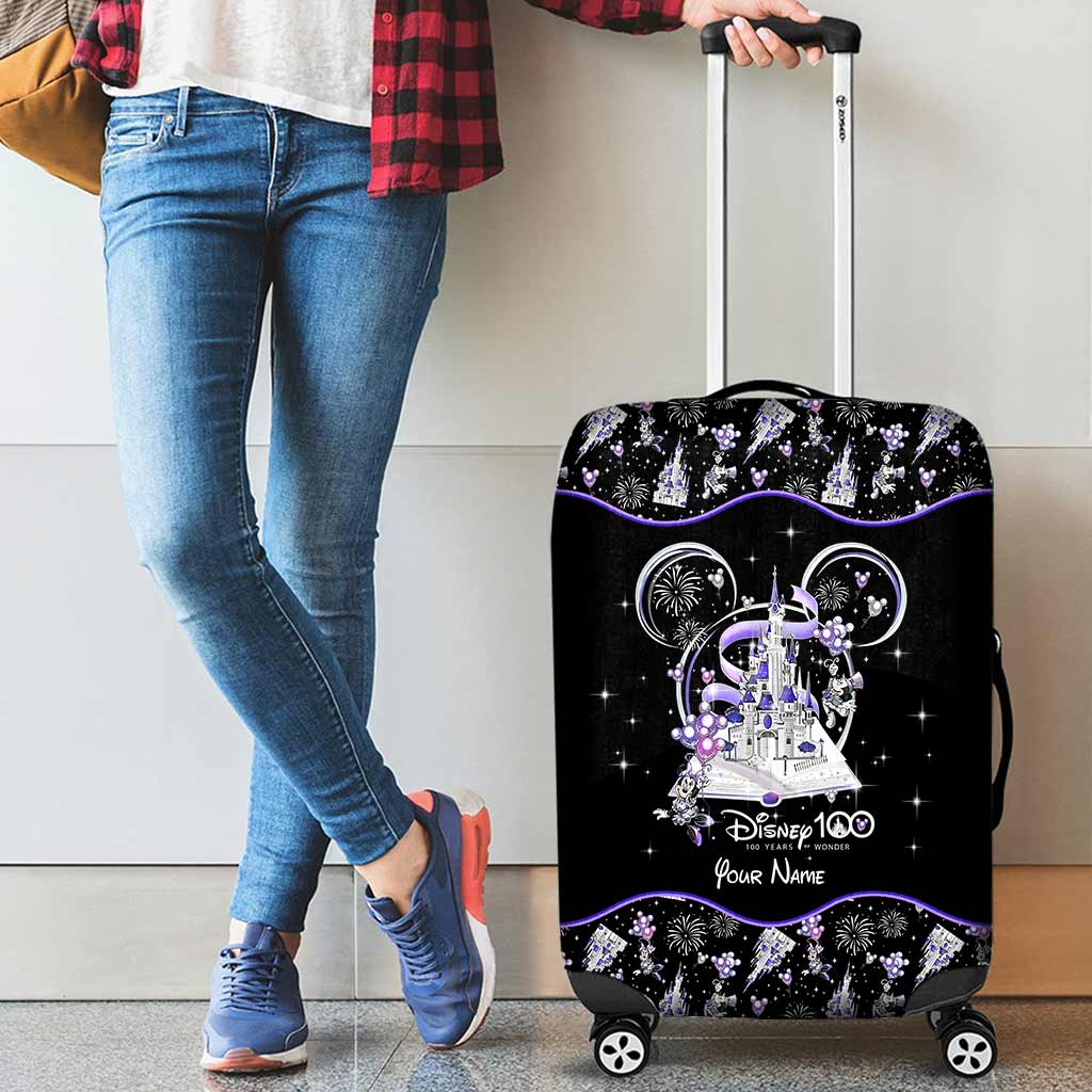 100 Years Of Wonder - Personalized Mouse Luggage Cover