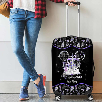 100 Years Of Wonder - Personalized Mouse Luggage Cover