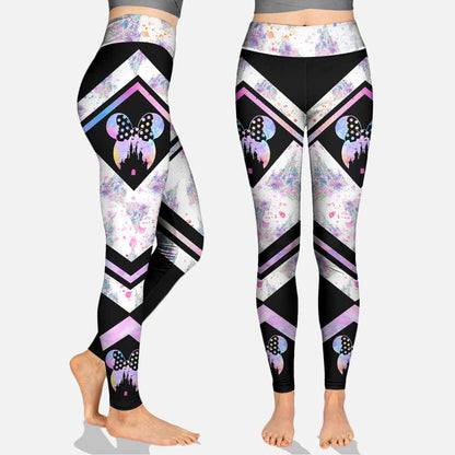 We Are Never Too Old For Magic Castle - Personalized Mouse Hoodie And Leggings