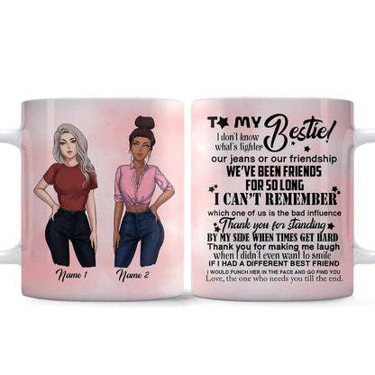 To My Bestie - Personalized Mug