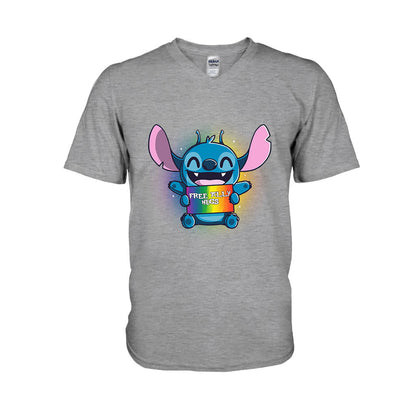 Free Ally Hugs - LGBT Support T-shirt and Hoodie