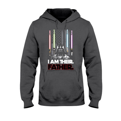 I Am Their Father - Personalized Father's day T-shirt and Hoodie