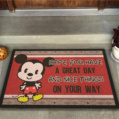 Hope You Have A Great Day - Mouse Doormat