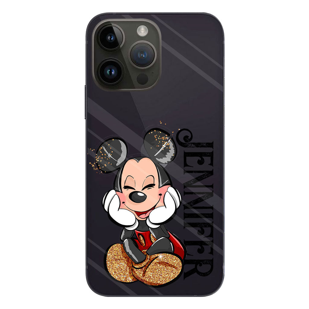 Best Day Ever - Personalized Mouse Clear Phone Case