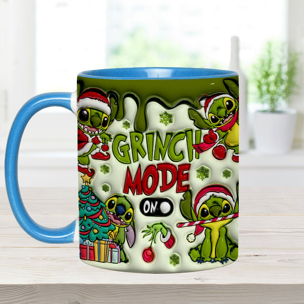Merry Christmas - Personalized Ohana Accent Mug